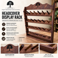 28-Headcover Collector’s Display
